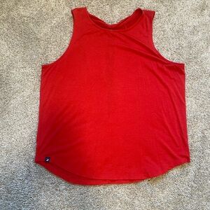 Oiselle Red Tank Top